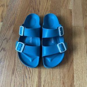 Birkenstock Arizona EVA Sandals Teal Size 38
